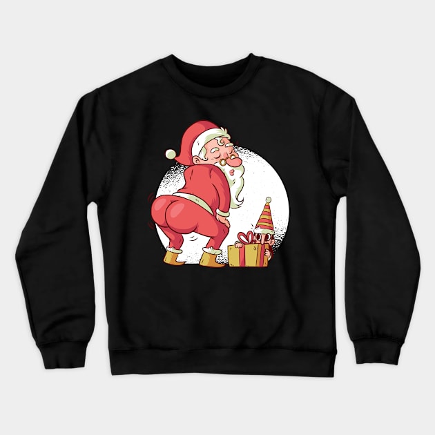 Twerking Santa Crewneck Sweatshirt by madeinchorley